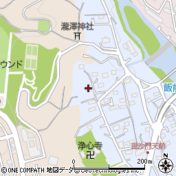 埼玉県飯能市矢颪169周辺の地図