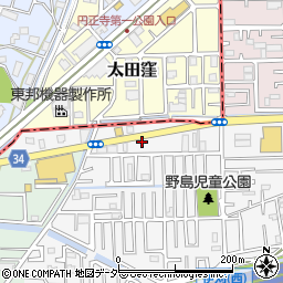 野上ガニット株式会社周辺の地図
