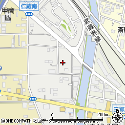 埼玉県三郷市仁蔵276周辺の地図
