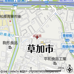 青柳コープ栄周辺の地図