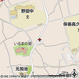 埼玉県入間市野田1920周辺の地図