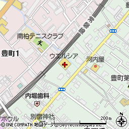 ウエルシア薬局　南柏店（駅から15分）周辺の地図