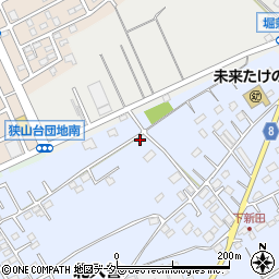 埼玉県狭山市北入曽631周辺の地図
