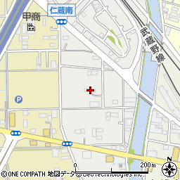 埼玉県三郷市仁蔵413周辺の地図