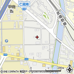 埼玉県三郷市仁蔵414-3周辺の地図