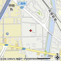 埼玉県三郷市仁蔵341周辺の地図