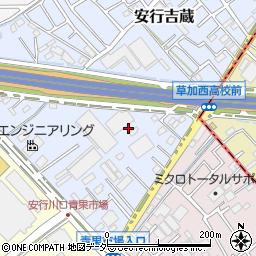 埼玉県川口市安行吉蔵127周辺の地図