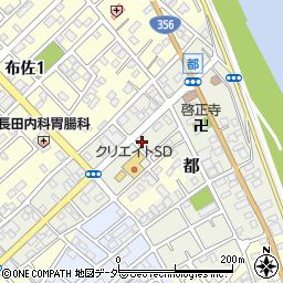 千葉県我孫子市都7-3周辺の地図