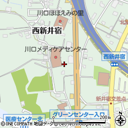 川口メディケアセンター（従来型）周辺の地図
