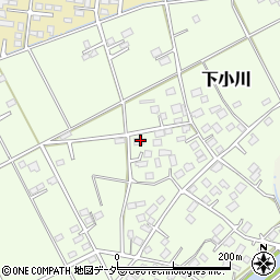 千葉県香取市下小川517周辺の地図