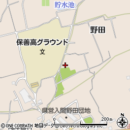 埼玉県入間市野田2056周辺の地図