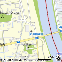埼玉県八潮市八條3906-1周辺の地図
