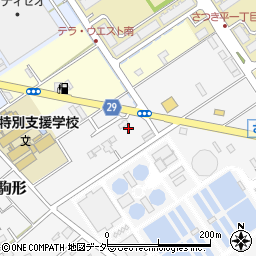 埼玉県三郷市駒形92周辺の地図