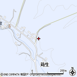 埼玉県飯能市苅生111周辺の地図