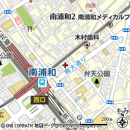 東京海上日動みずたま介護ＳＴ南浦和ケアプランセンター周辺の地図