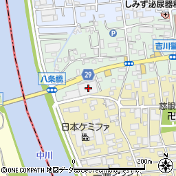 埼玉県三郷市上彦名54周辺の地図