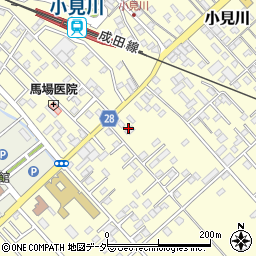 金井商店周辺の地図
