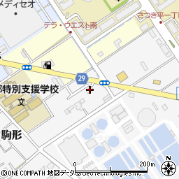 埼玉県三郷市駒形66周辺の地図