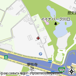 埼玉県川口市赤山998-3周辺の地図