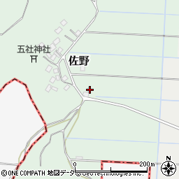 千葉県成田市佐野302周辺の地図