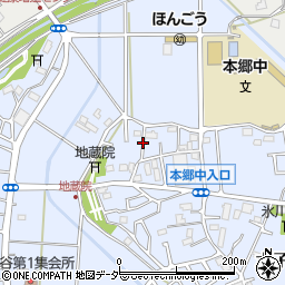 埼玉県富士見市水子周辺の地図