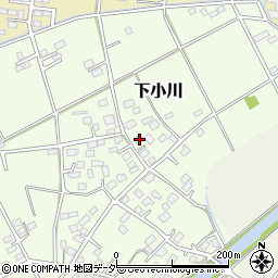 千葉県香取市下小川491周辺の地図