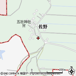 千葉県成田市佐野250周辺の地図