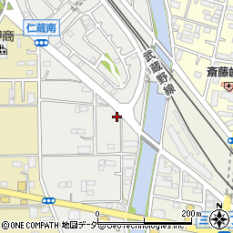 埼玉県三郷市仁蔵272周辺の地図