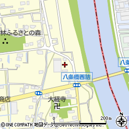 埼玉県八潮市八條3911-1周辺の地図