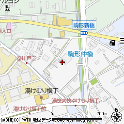 埼玉県三郷市駒形374周辺の地図