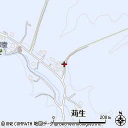 埼玉県飯能市苅生127-3周辺の地図