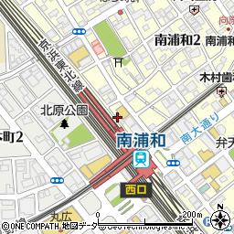 養老乃瀧 南浦和店周辺の地図