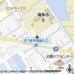 ドラッグストアセキ　新三郷店周辺の地図