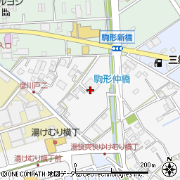 埼玉県三郷市駒形375周辺の地図