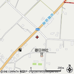 千葉県成田市所1233-2周辺の地図