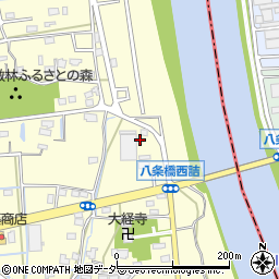 埼玉県八潮市八條3910-4周辺の地図