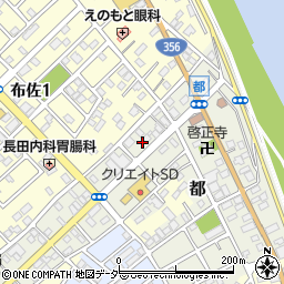 千葉県我孫子市都8-5周辺の地図