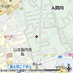 埼玉県狭山市入間川1439-13周辺の地図