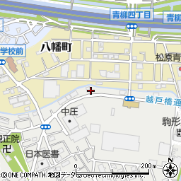 寿司若周辺の地図