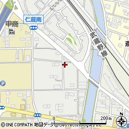 埼玉県三郷市仁蔵275周辺の地図