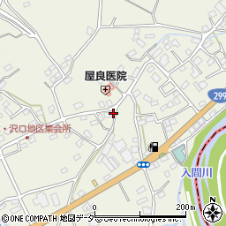 埼玉県狭山市笹井2584-1周辺の地図