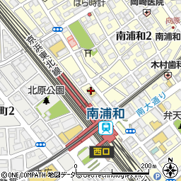 ローソン南浦和店周辺の地図