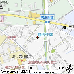 埼玉県三郷市駒形377周辺の地図