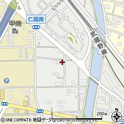 埼玉県三郷市仁蔵351周辺の地図