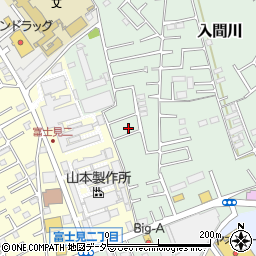 埼玉県狭山市入間川1438-36周辺の地図