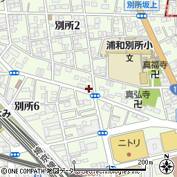株式会社浦和伊勢龍周辺の地図