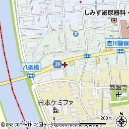 埼玉県三郷市上彦名66周辺の地図
