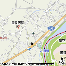 埼玉県狭山市笹井3032-20周辺の地図