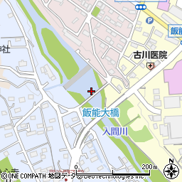 矢久橋周辺の地図