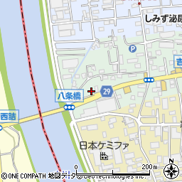 埼玉県三郷市上彦名28周辺の地図